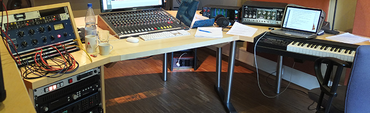 Studio Mixing Desk Surrealis Sounds Tonstudio Berlin